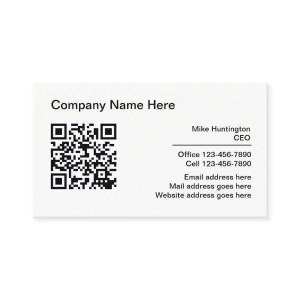 Corporate Professional QR Code