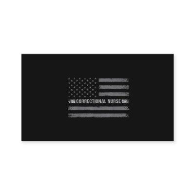 Correctional Nurse US Flag Vintage Health Care