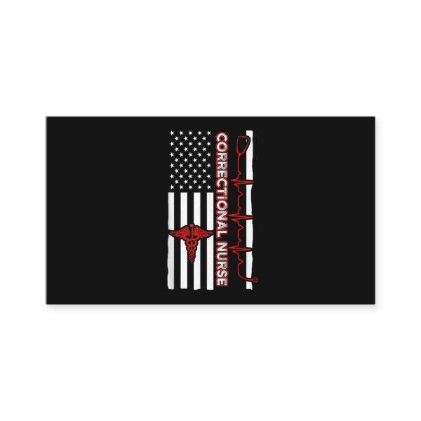 Correctional Nurse USA Flag Nursing RN
