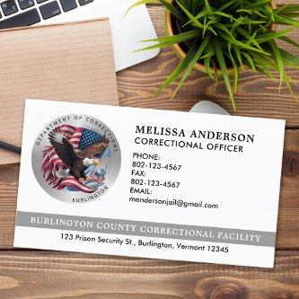 Correctional Officer Custom Law Enforcement Logo