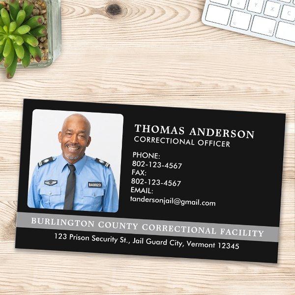 Correctional Officer Custom Photo Prison Security