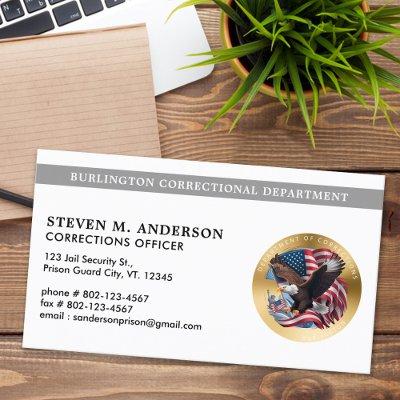 Correctional Officer Prison Law Enforcement Logo
