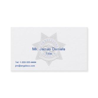 Corrections Officer Custom Badge