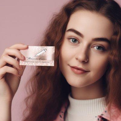 Cosmetologist Botox B12 Injections SPA Rose  Appoi Appointment Card