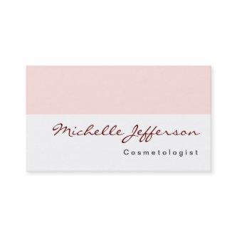 Cosmetologist Misty Rose White