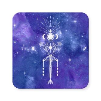 *~* Cosmic Aztec Tribal Sacred Celestial Shaman Square