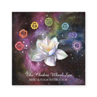 *~* Cosmic Celestial Chakra Symbols Cosmos Lotus Square