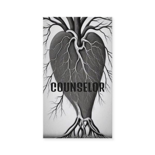 Counselor Heart Tree with Roots