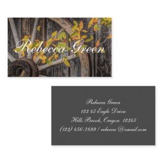 Country Charm - Rustic Western Wagon Wheel