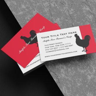 Country Farm Coop Vintage Rooster