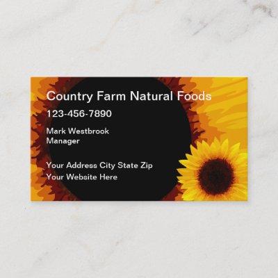 Country Farm Natural Foods Theme