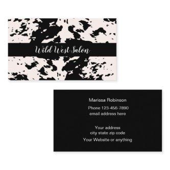 Country Western Cow Pattern Theme Trendy