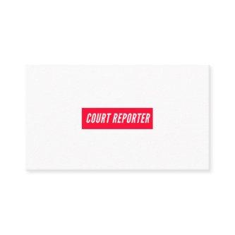 Court Reporter