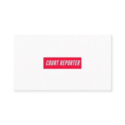 Court Reporter