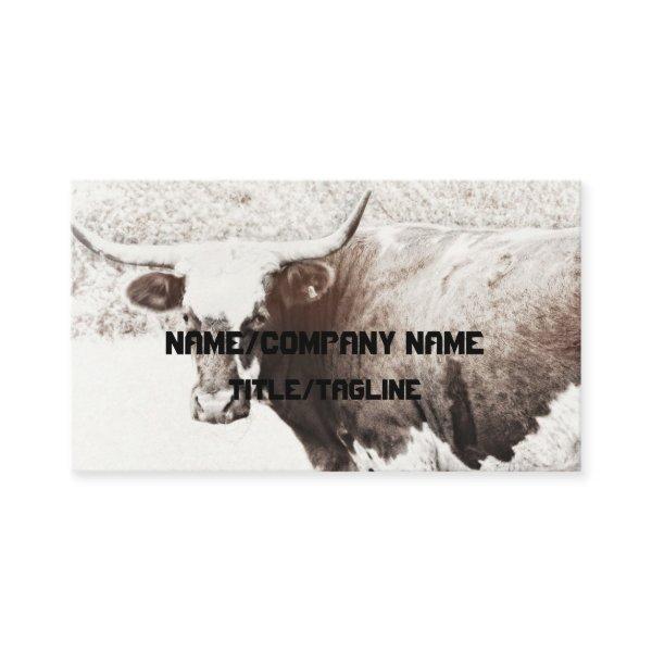 cow  custom double sided