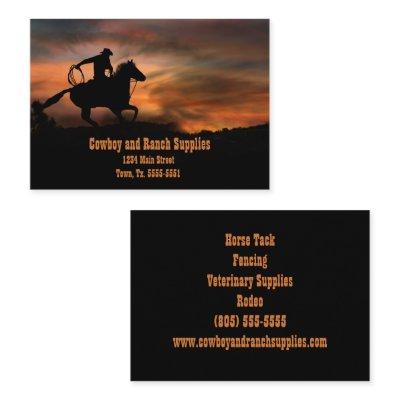 Cowboy Ranch Horse Tack Fencing