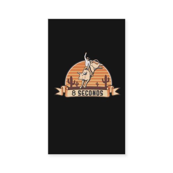 Cowboy Western Rider Bull Riding Eight Seconds