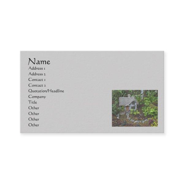 Cozy Garden Cottage Nature Art