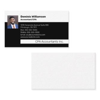 CPA | Accountant Professional Black | Gold  Busine