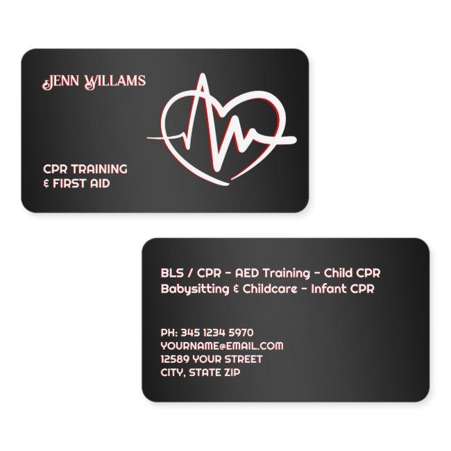 CPR Instructor Black