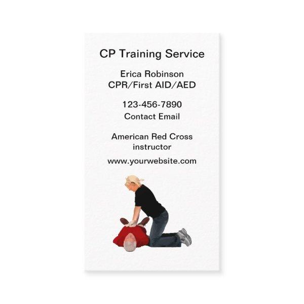 CPR Training Class Instructor