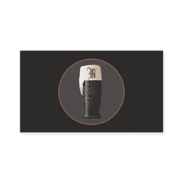 Craft Beer Cicerone Brewery Monogram