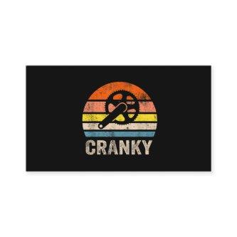 Cranky Vintage Sun Funny Bicycle Lovers Cycling