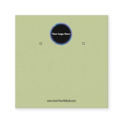 Creat Your Custom Logo Earring Display Card