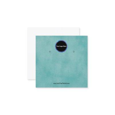 Creat Your Custom Logo Earring Display Card