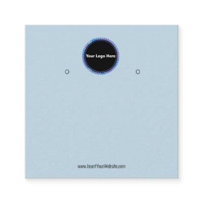 Creat Your Custom Logo Earring Display Card
