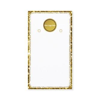 Creat Your Custom Logo Earring Display Card