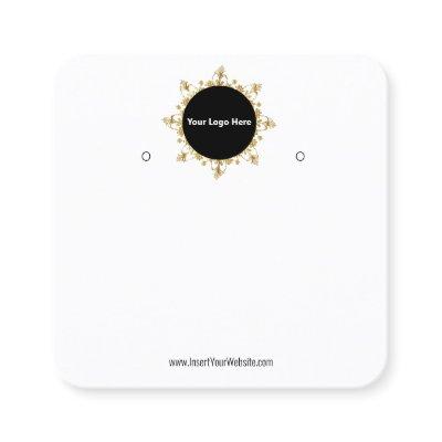 Creat Your Custom Logo Earring Display Card