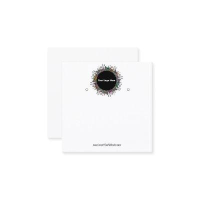 Creat Your Custom Logo Earring Display Card