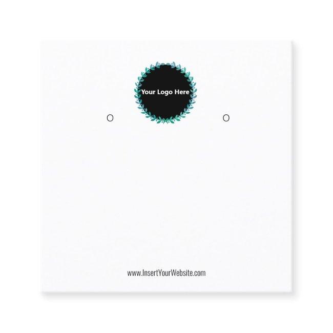 Creat Your Custom Logo Earring Display Card