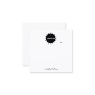Creat Your Custom Logo Earring Display Card