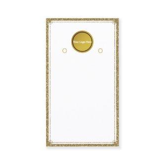 Creat Your Custom Logo Earring Display Card
