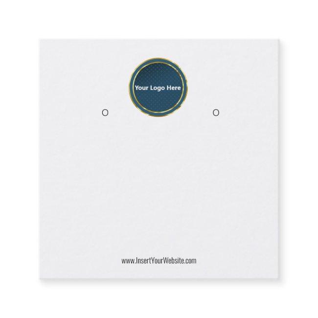 Creat Your Custom Logo Earring Display Card