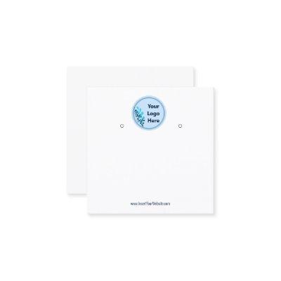 Creat Your Custom Logo Earring Display Card