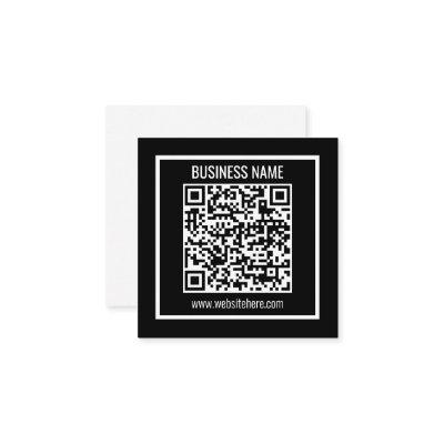 Create a Modern QR code Instantly  Enclosure Card