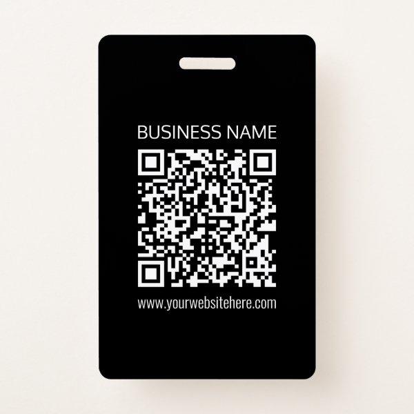 Create a QR Code Instantly with Your Website’s URL Badge