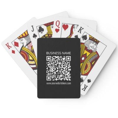 Create a QR Code Instantly with Your Website’s URL Poker Cards