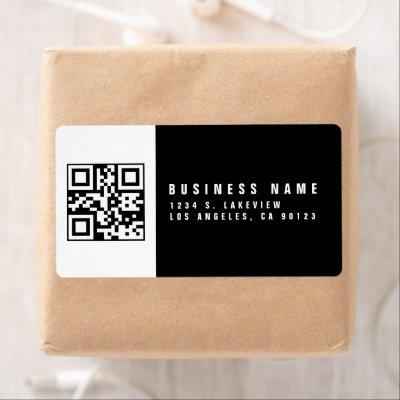 Create a Scannable QR Code | Modern Return Address Label