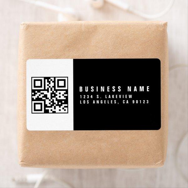 Create a Scannable QR Code | Modern Return Address Label