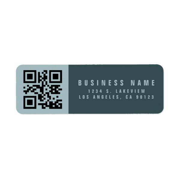 Create a Scannable QR Code | Modern Return Address Label