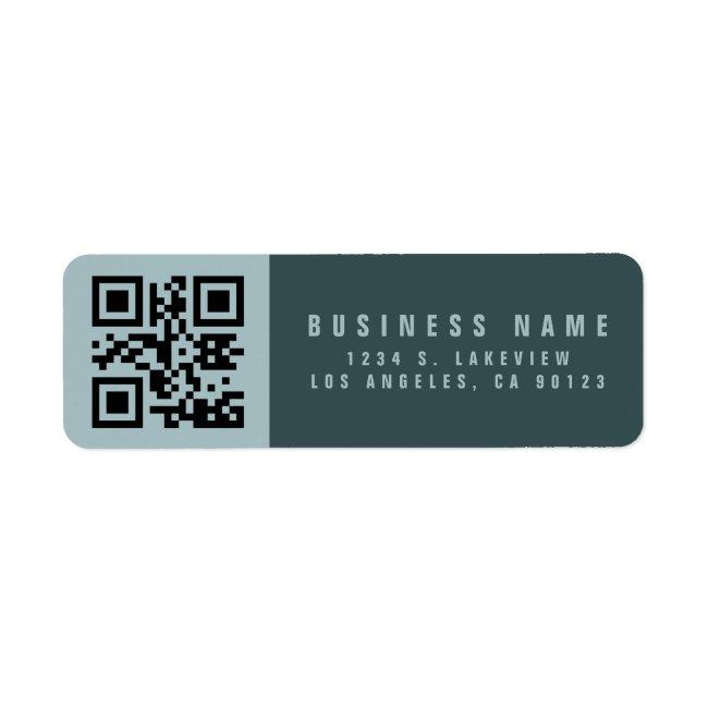Create a Scannable QR Code | Modern Return Address Label
