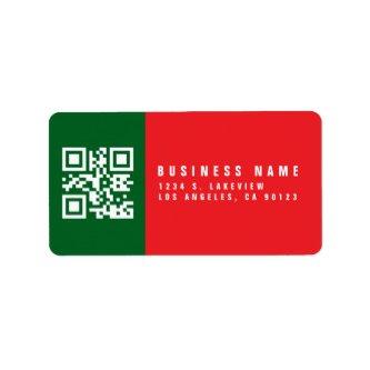 Create a Scannable QR Code | Modern Return Address Label