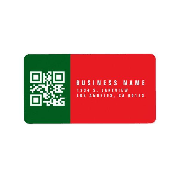 Create a Scannable QR Code | Modern Return Address Label