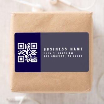 Create a Scannable QR Code | Modern Return Address Label