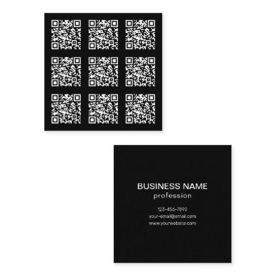 Create a Tiled QR code Pattern | Editable Color Square