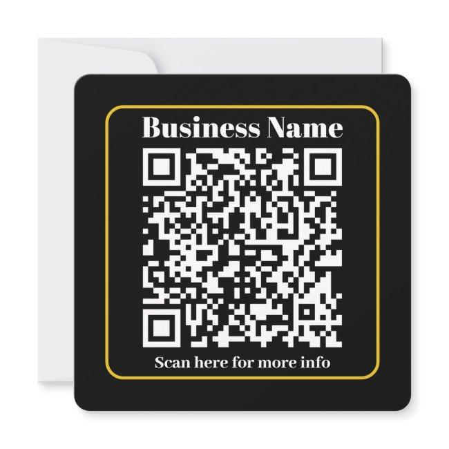 Create an Instantly Scannable Business QR code